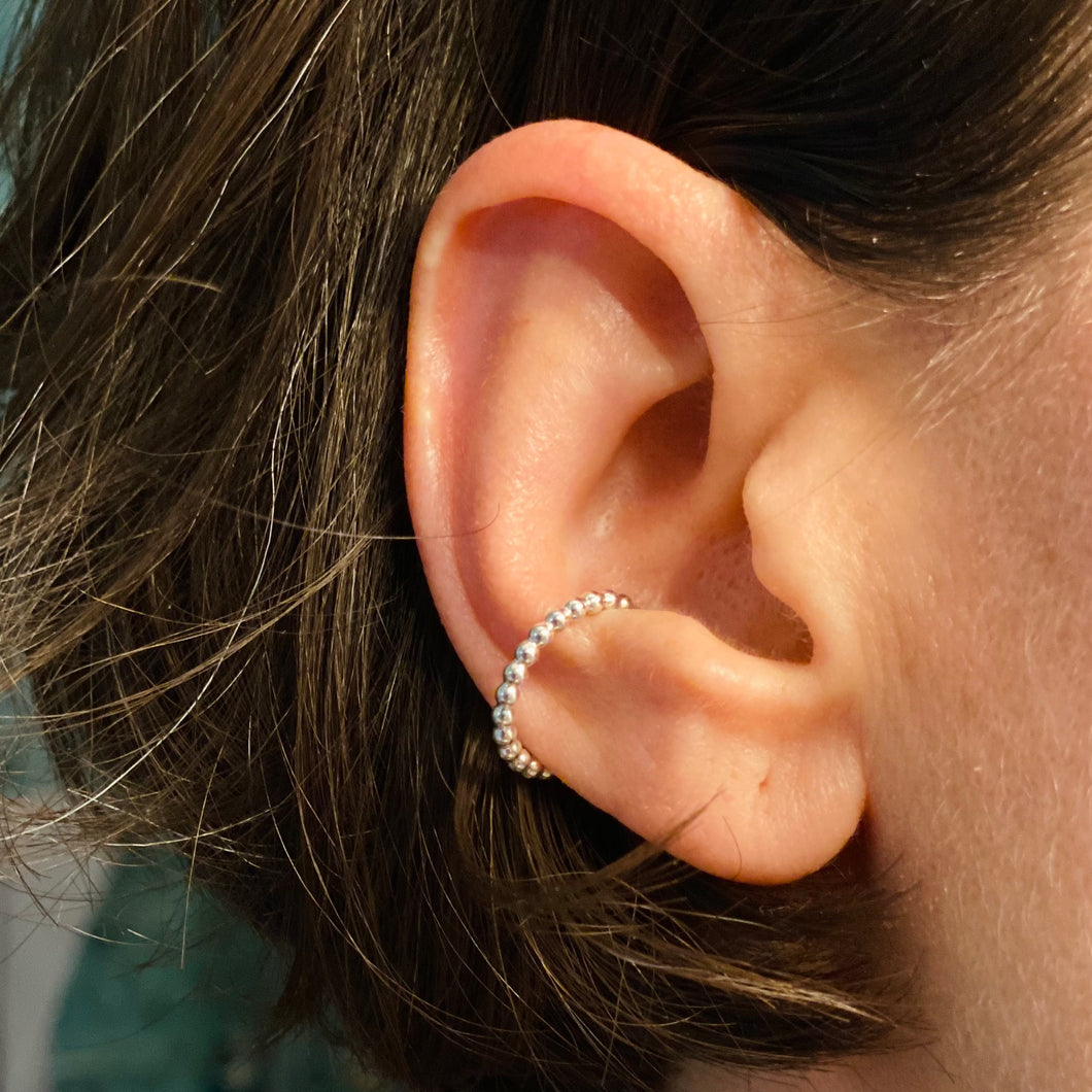 Earcuff Silber