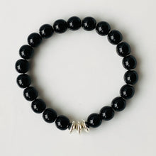 Laden Sie das Bild in den Galerie-Viewer, Schwarzes Perlenarmband
