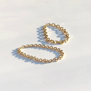 Kettchenringe 14ct